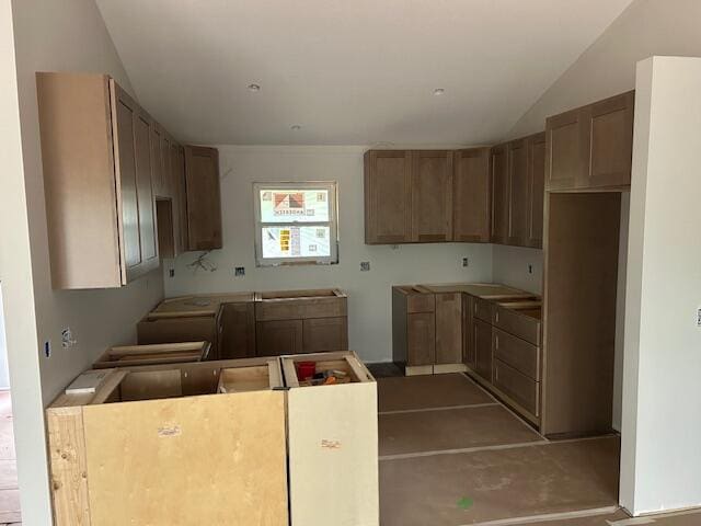 6897 Abbey Ln, Canadian Lakes, MI 49346 - kitchen with vaulted ceiling