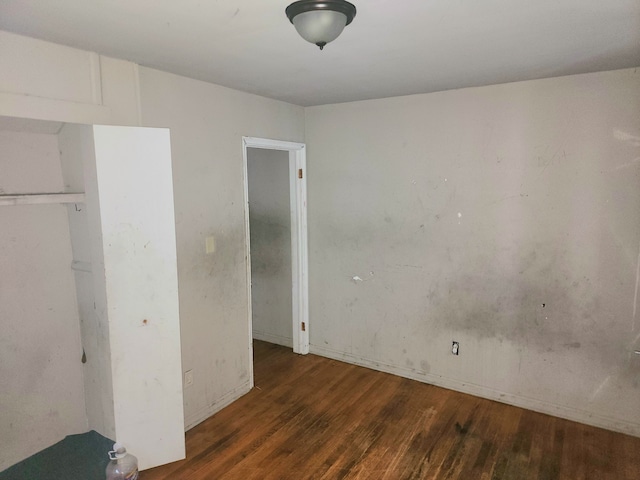 20048 Fleming St, Detroit, MI 48234 - unfurnished bedroom featuring wood finished floors