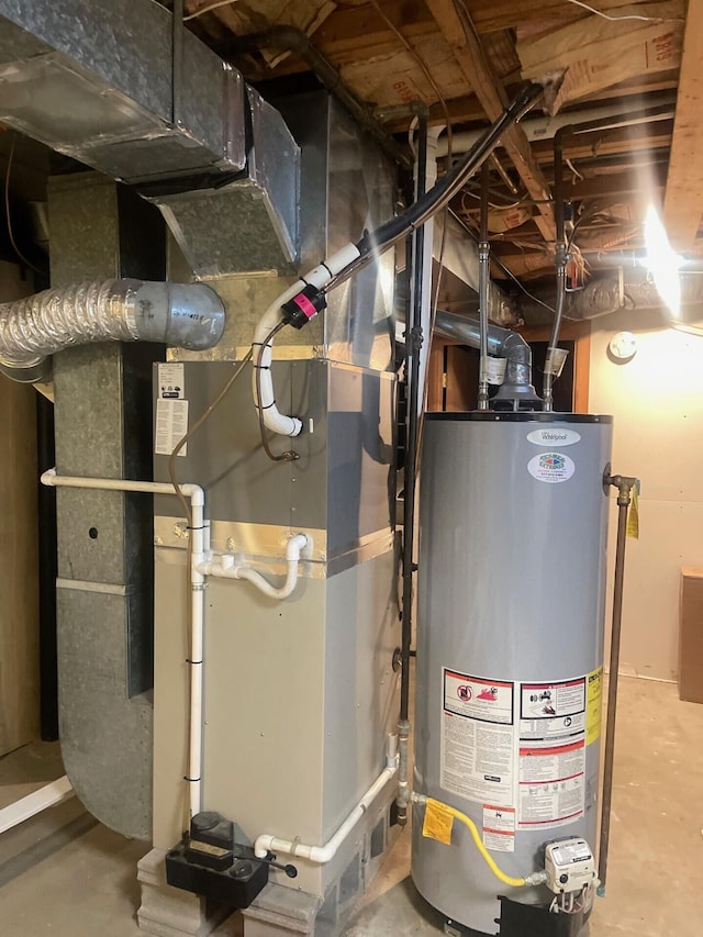 utilities with water heater