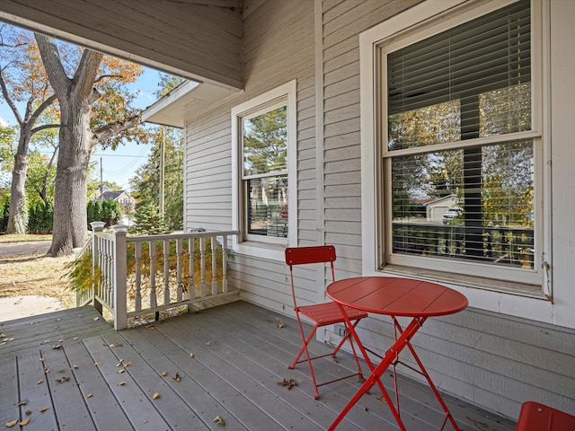 view of deck