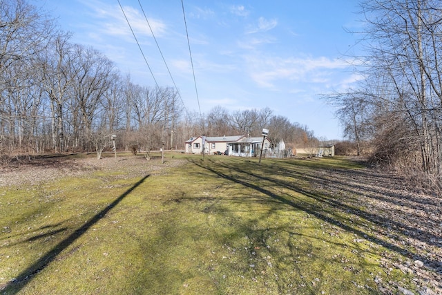 view of yard