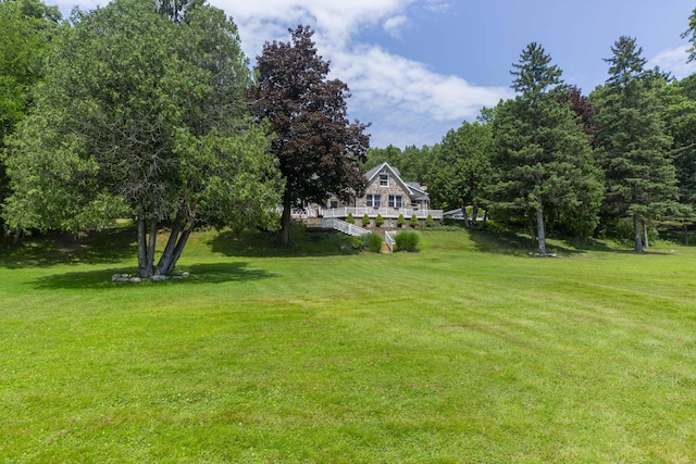15797 Hillside Dr, Vandalia, MI 49095 - view of yard