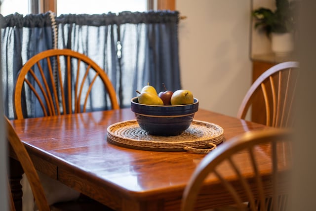 view of dining area