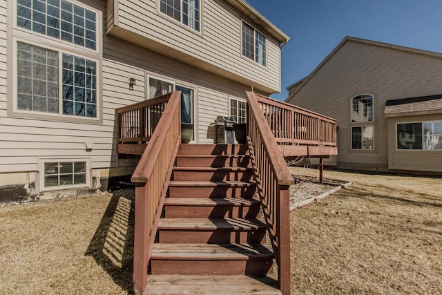 exterior space with stairway