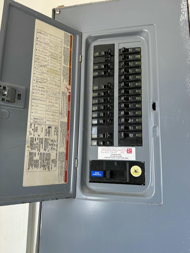 utilities with electric panel