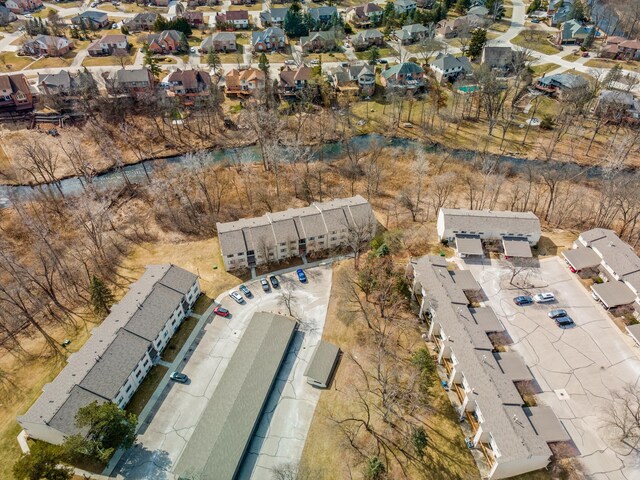 birds eye view of property featuring a residential view