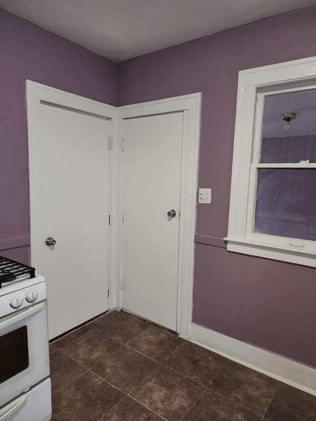 kitchen with gas range gas stove