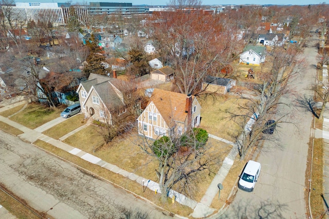 birds eye view of property featuring a residential view