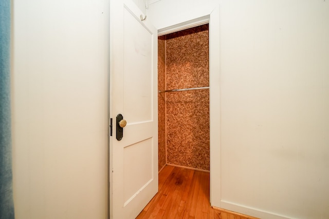 interior space with light wood-style flooring