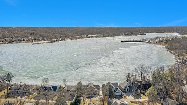 water view featuring a residential view