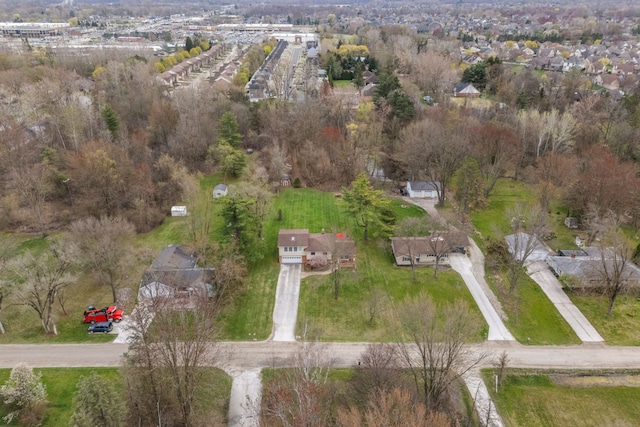 drone / aerial view