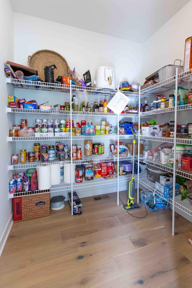 view of pantry