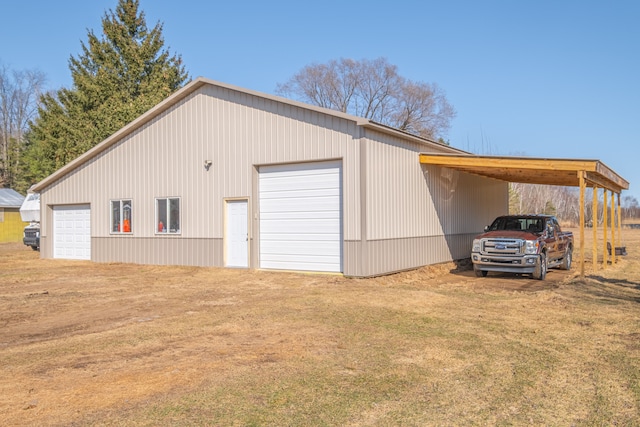 view of outbuilding with an outdoor structure