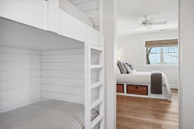 interior space featuring wood finished floors