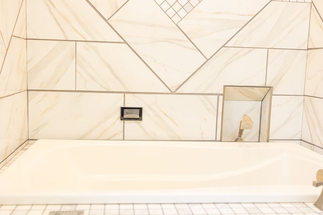 bathroom with a bathtub