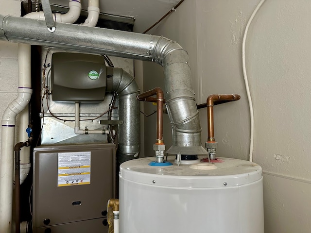 utilities with water heater