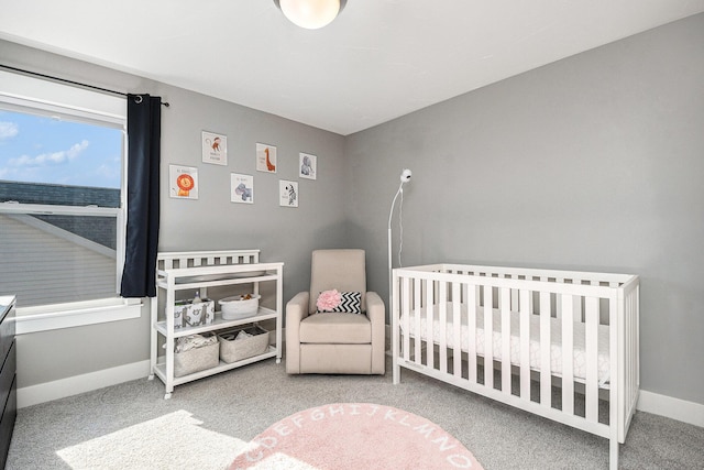 bedroom featuring baseboards