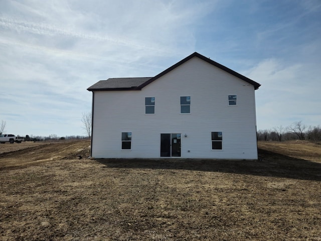 view of back of property