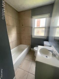 6390 Faust Ave, Detroit, MI 48228 - full bathroom with tile patterned flooring and vanity
