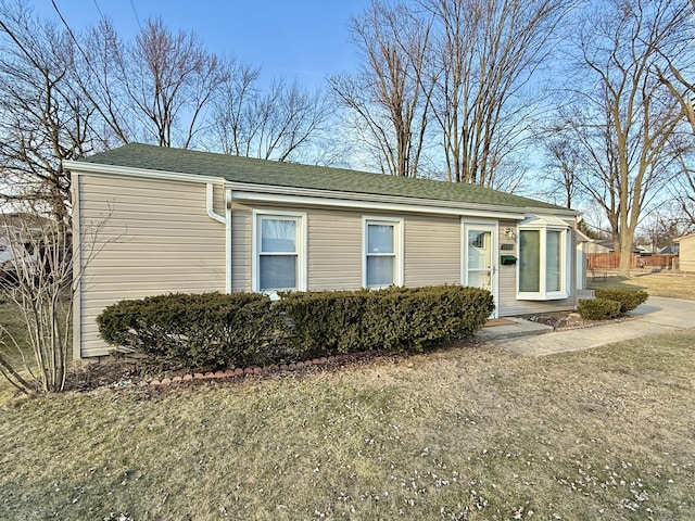 view of ranch-style home