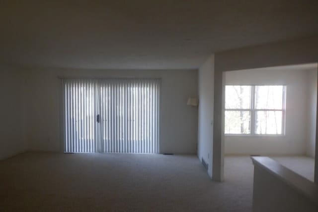 empty room featuring carpet