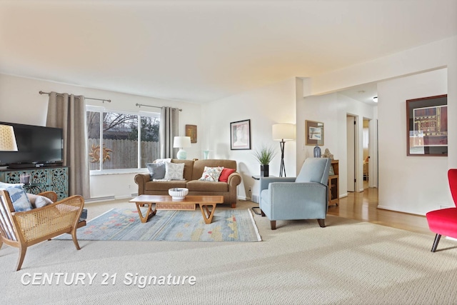 view of living room