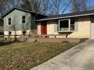 tri-level home with driveway