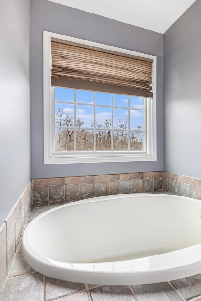 bathroom featuring a bathtub