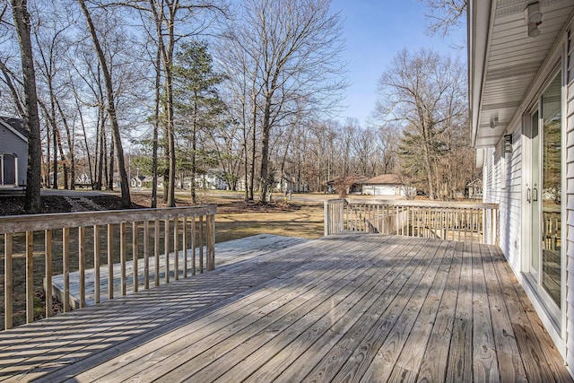 view of deck