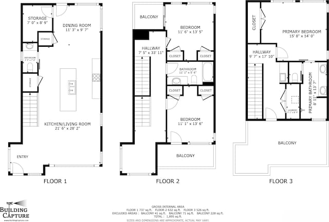1 N Bailey Ave # 1, South Haven, MI 49090 - home floor plan