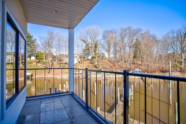 1 N Bailey Ave # 1, South Haven, MI 49090 - balcony featuring a water view