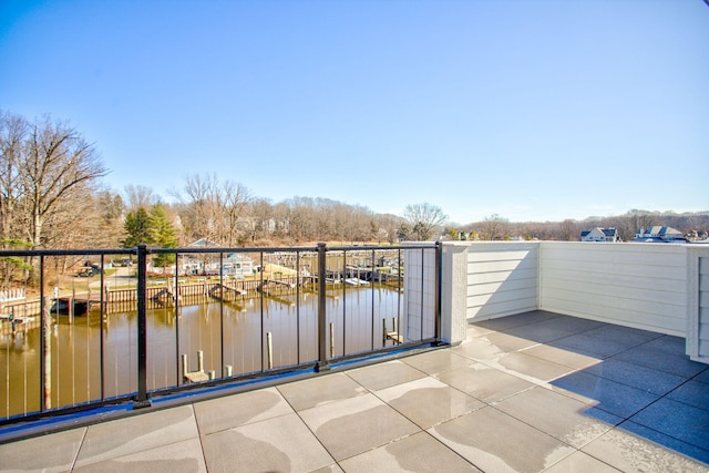 1 N Bailey Ave # 1, South Haven, MI 49090 - balcony featuring a water view