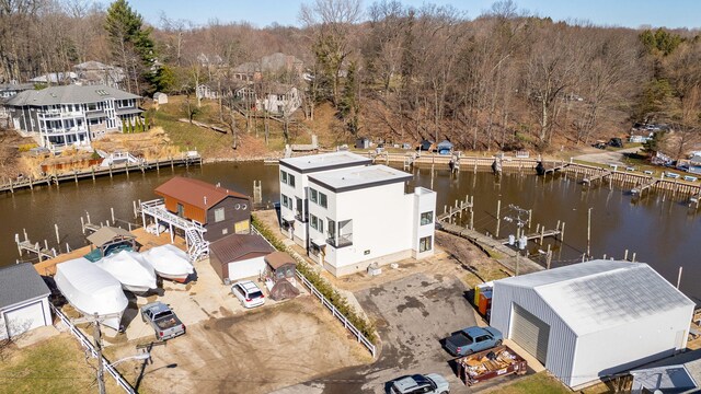 1 N Bailey Ave # 1, South Haven, MI 49090 - bird's eye view of a large body of water