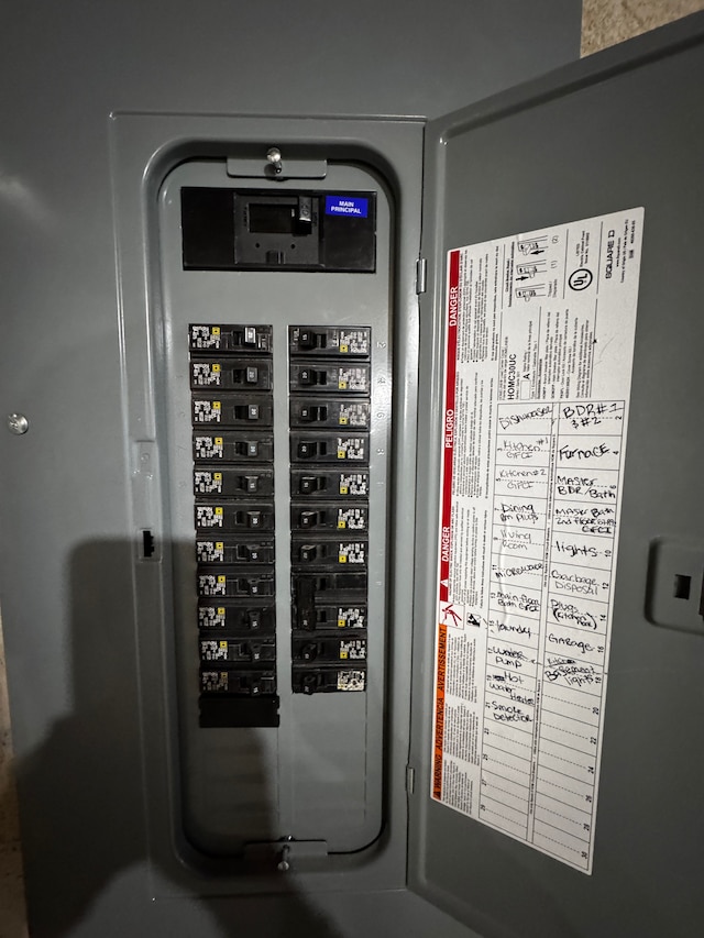 utilities with electric panel