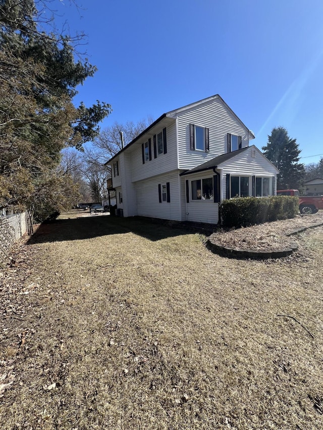 view of home's exterior