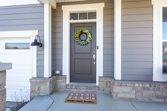 view of entrance to property