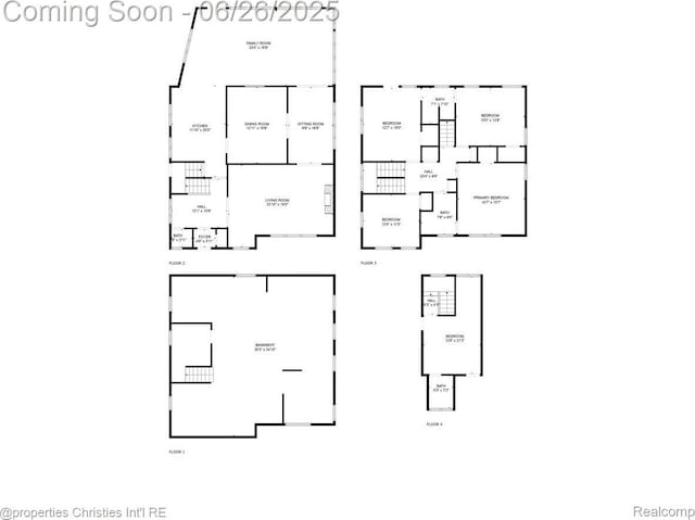 19344 Strathcona Dr, Detroit, MI 48203 - view of property floor plan