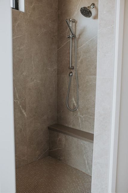 72460 Henry D Dr, Romeo, MI 48065 - full bath with tiled shower