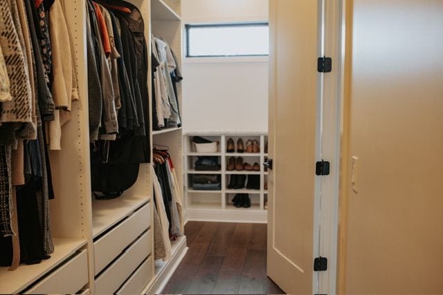 72460 Henry D Dr, Romeo, MI 48065 - spacious closet featuring wood finished floors