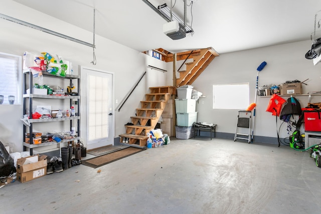 2060 S Algonquin Dr, Benton Harbor, MI 49022 - garage featuring a garage door opener