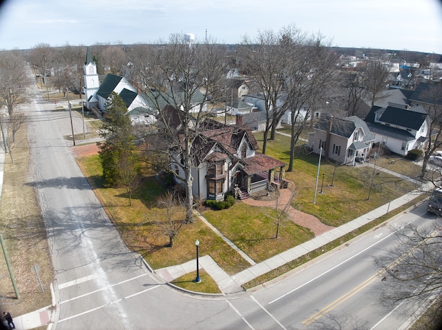 270 N Almont Ave, Imlay City, MI 48444 - aerial view featuring a residential view