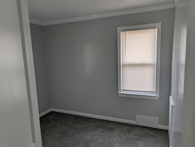 870 Capitol Ave, Lincoln Park, MI 48146 - carpeted spare room featuring baseboards and crown molding