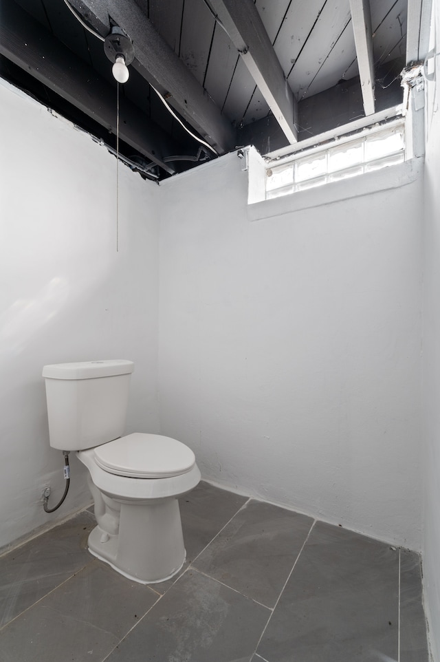 bathroom featuring toilet