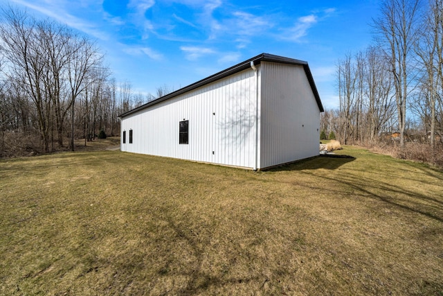 view of outbuilding with an outbuilding