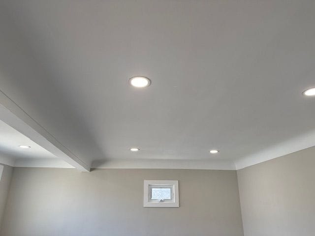 interior details with recessed lighting