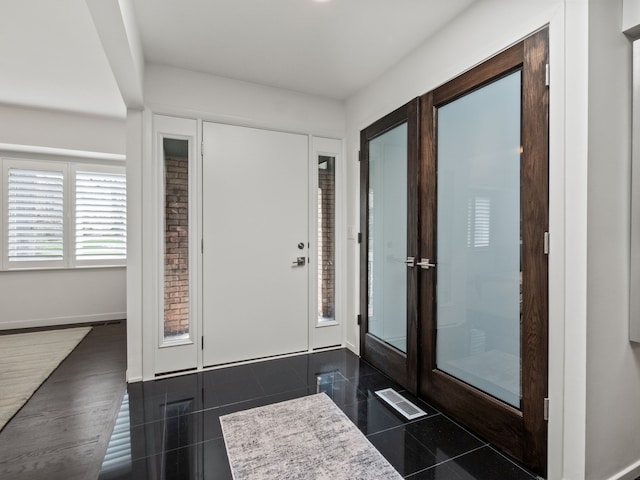1920 Pine Ridge Ln, Bloomfield Hills, MI 48302 - foyer featuring baseboards and granite tiled floors