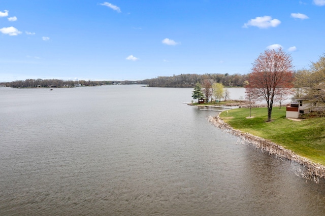 property view of water