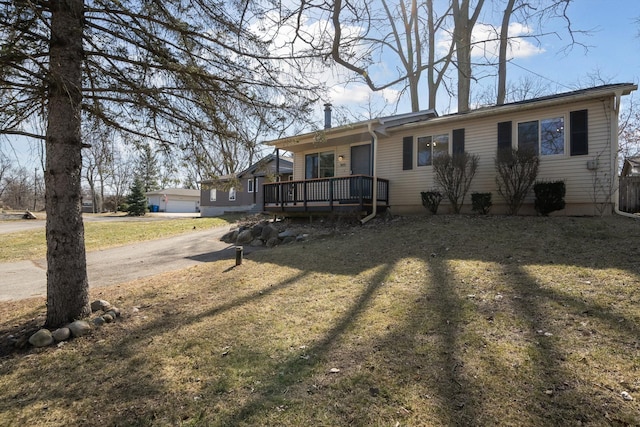 view of ranch-style house