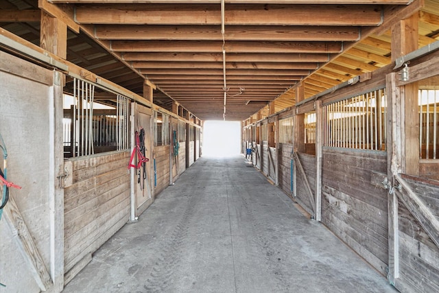 view of stable