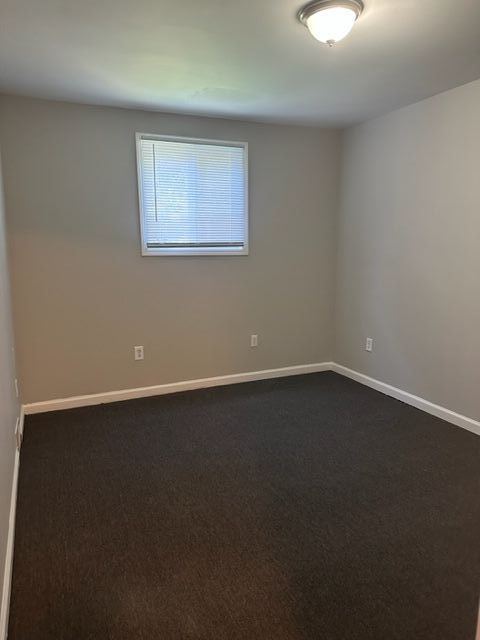 18635 Dale St, Detroit, MI 48219 - unfurnished room with baseboards and dark colored carpet